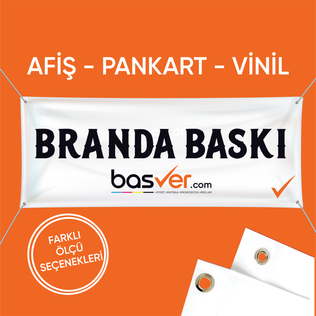 Afiş, Branda Baskı, Türkiye geneli gönderim