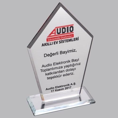 Plaket 8 Plaket kristal plaket