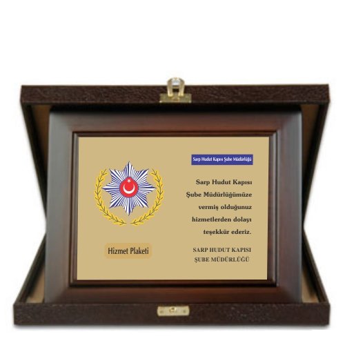 Plaket 10 Plaket ahşap plaket