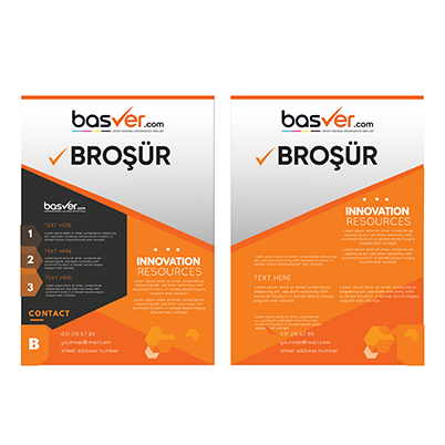 Broşür baskı - El ilanı baskı - Broşür fiyatları - Topkapı Ajans